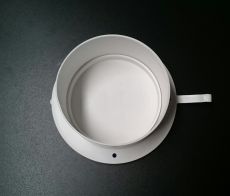 Sovitinkappale kannella malleihin AirPro ja Compact (valkoinen)