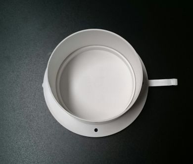 Sovitinkappale kannella malleihin AirPro ja Compact (valkoinen)