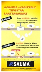 A-Sauma laattasaumojen suojaukseen