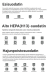 Suodatinpakkaus Airmega AIM