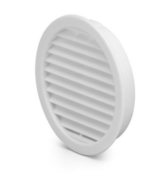 Säleikkö pyöreä valkoinen Ø81 mm