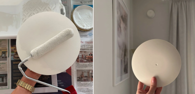 Velco VT-100 Deco valkoinen termostaattinen korvausilmaventtiili 